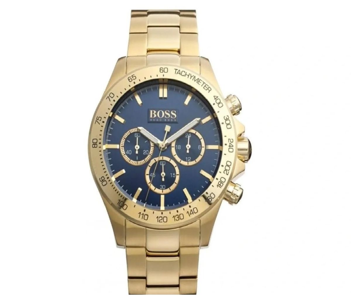 HUGO BOSS Ikon Chronograph Gold Blue Herreur HB1513340