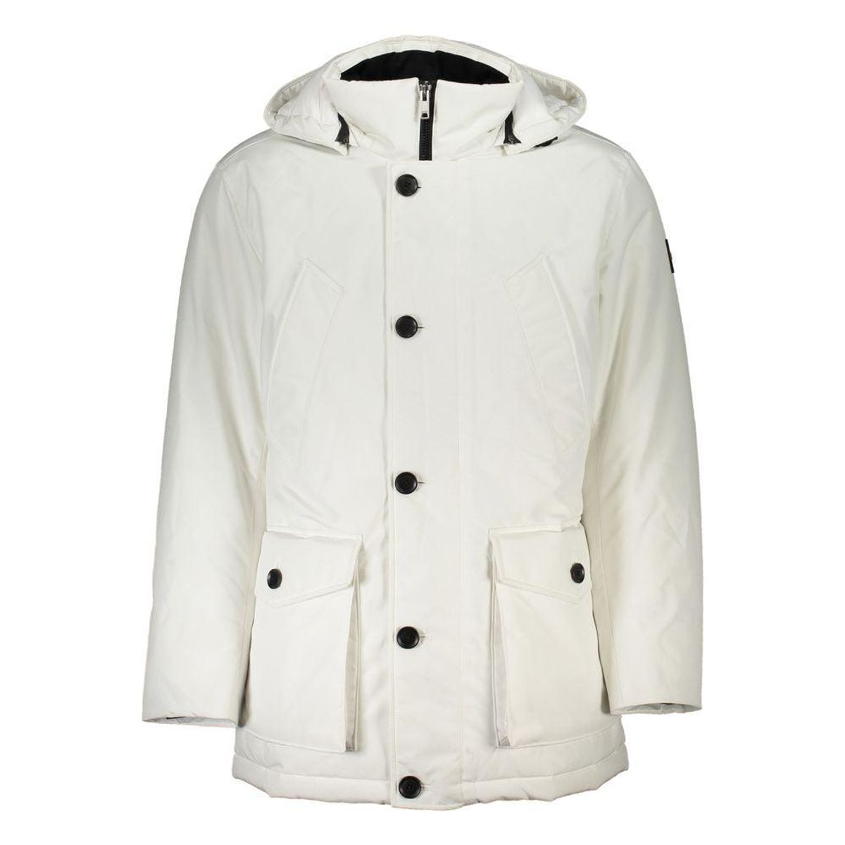 Hugo Boss White Polyamide Herre Jacket