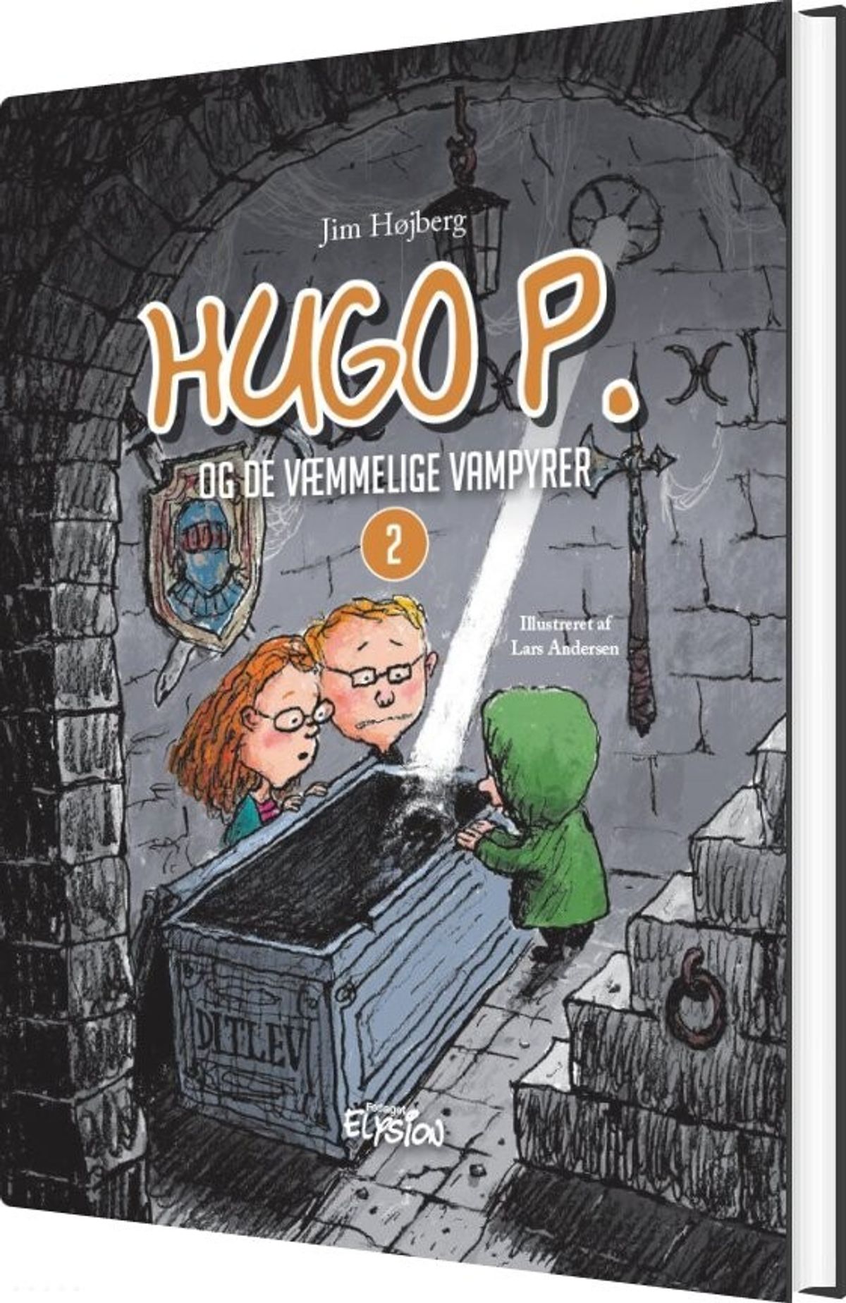 Hugo P Og De Væmmelige Vampyrer - Jim Højberg - Bog