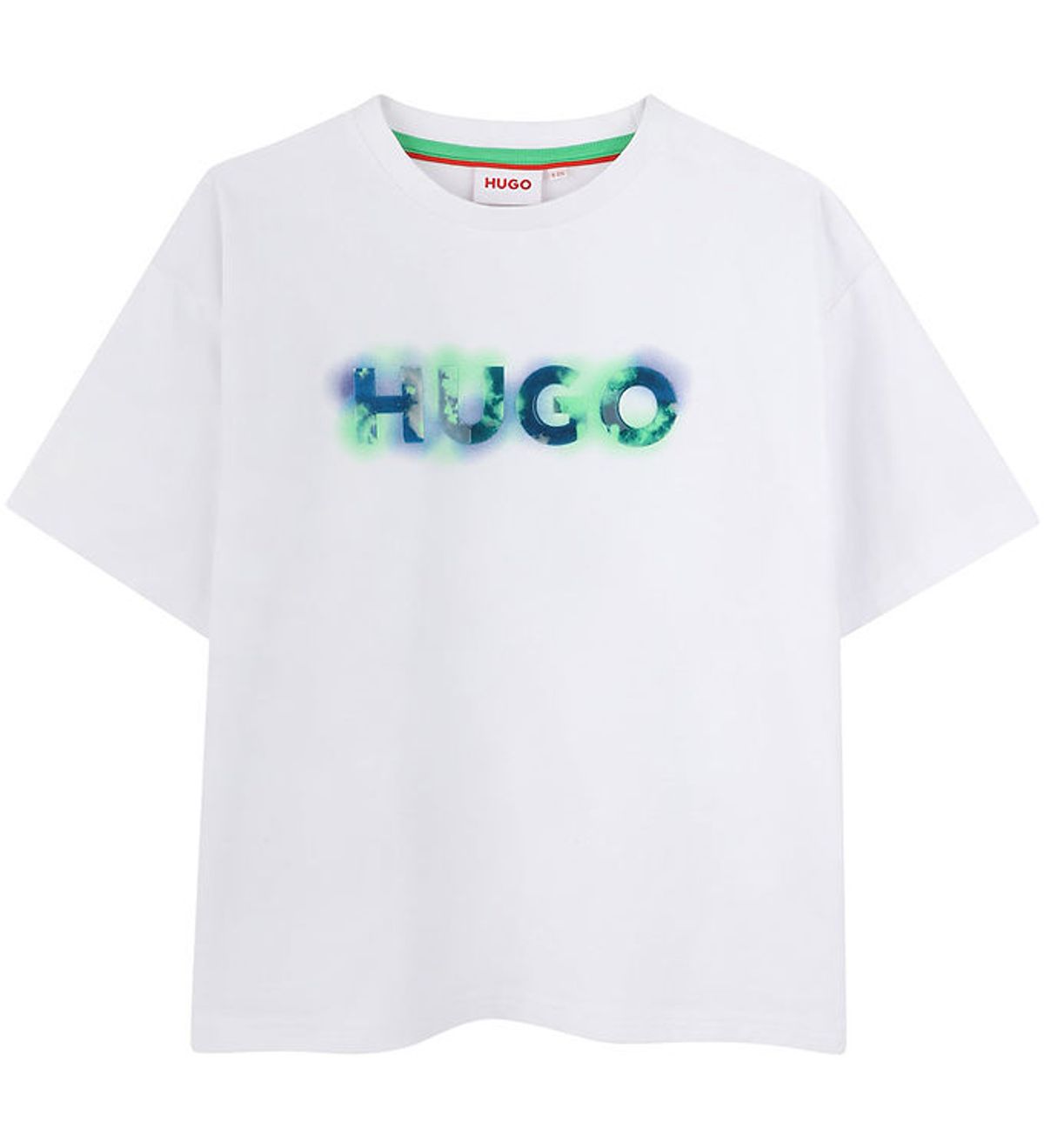 HUGO T-shirt - Hvid m. Print