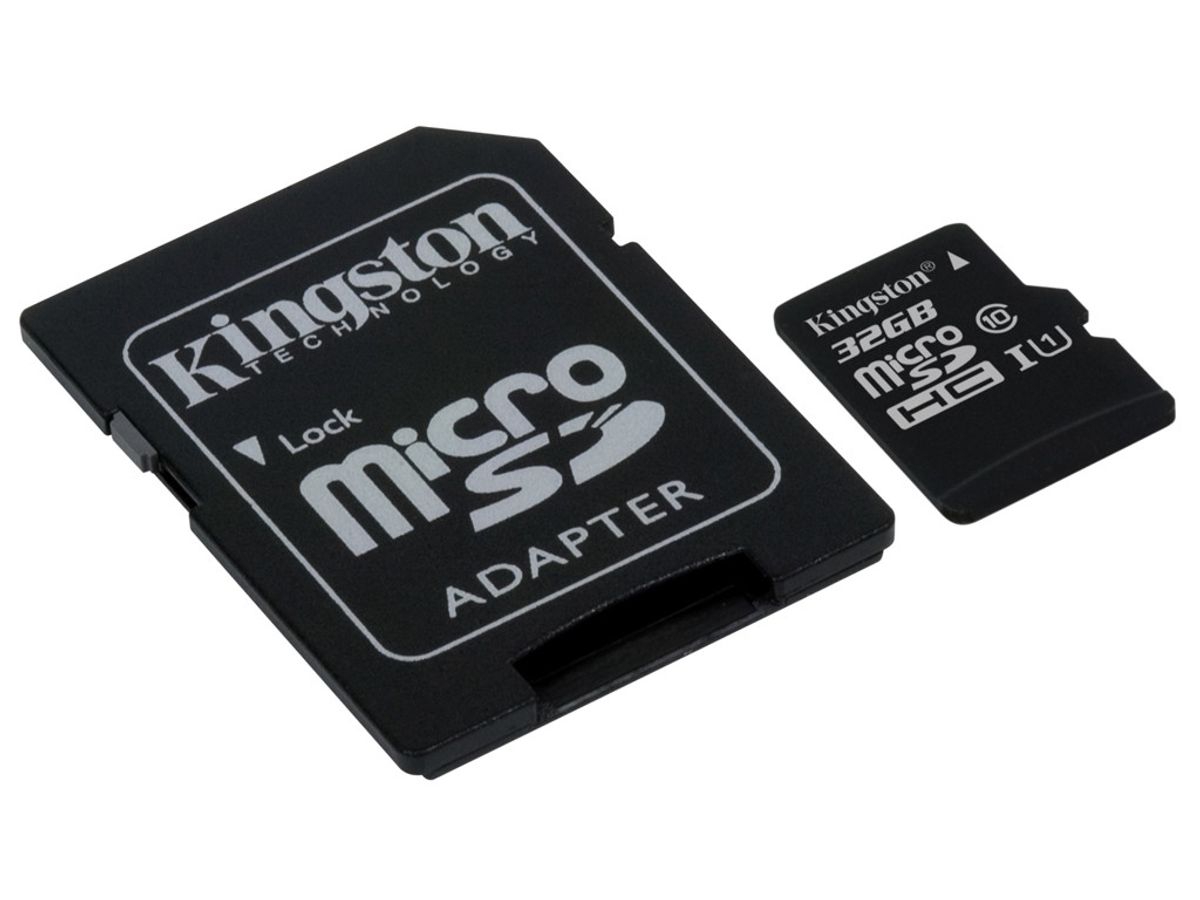 Hukommelseskort | Micro Sdhc | 32 Gb | Kingston