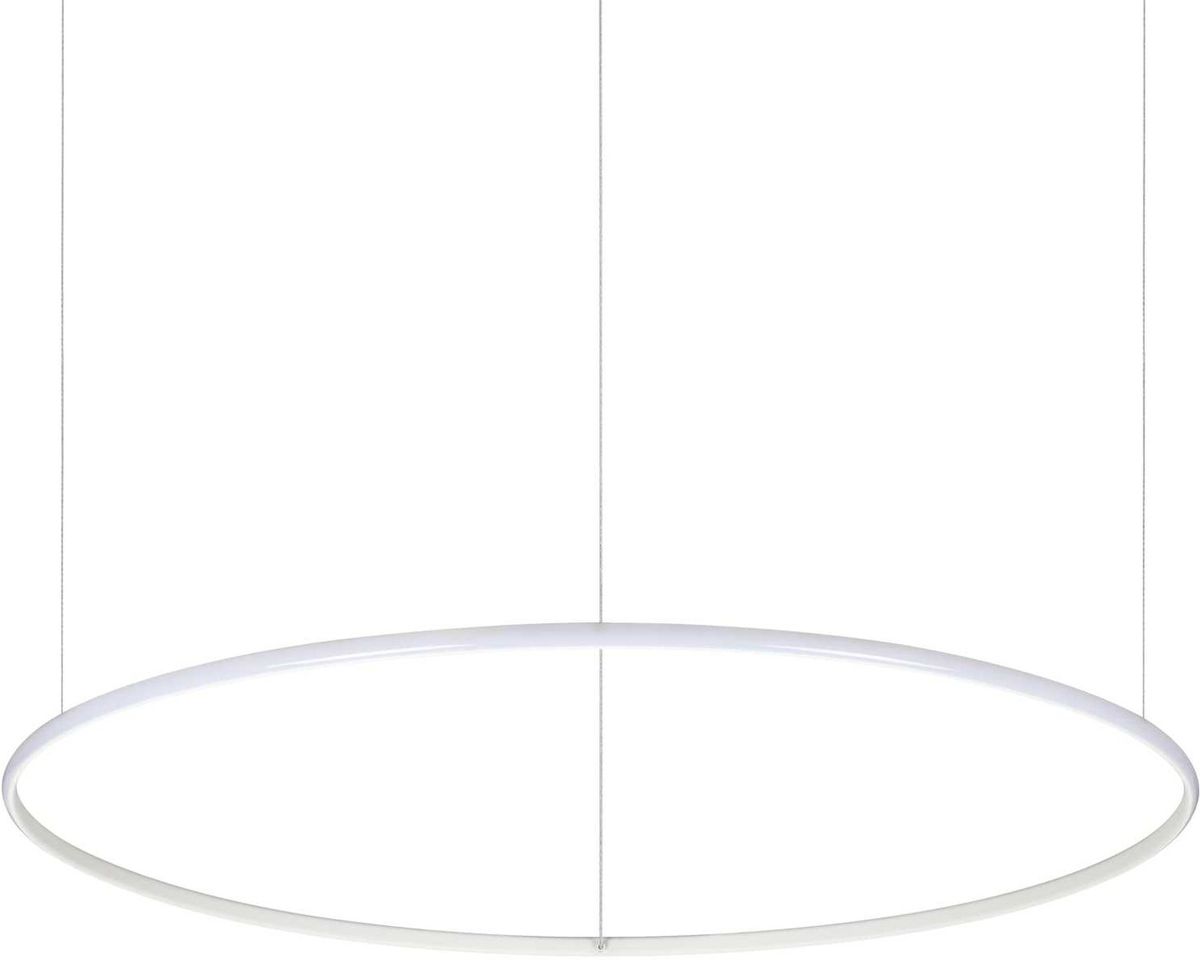 Hulahoop, Pendel lampe, LED 50W, LED, hvid, aluminium, metal, plast, Ø1005xHmin170/max2120mm