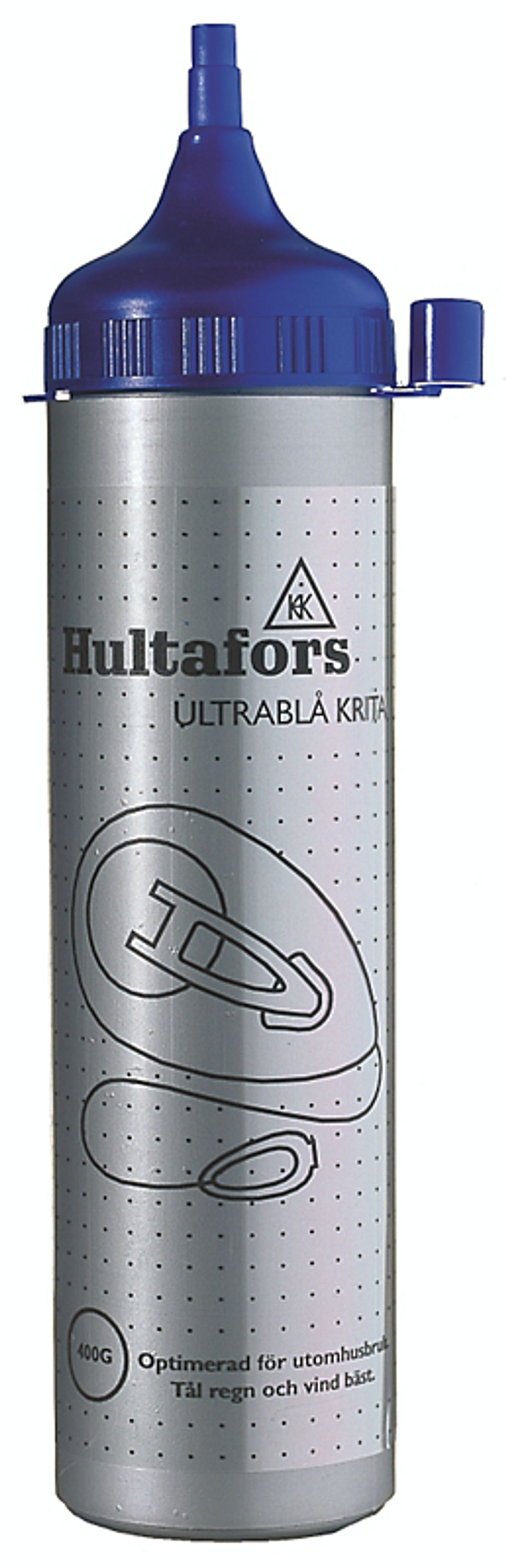 Hultafors Pulverkridt ultrablå 400 gram