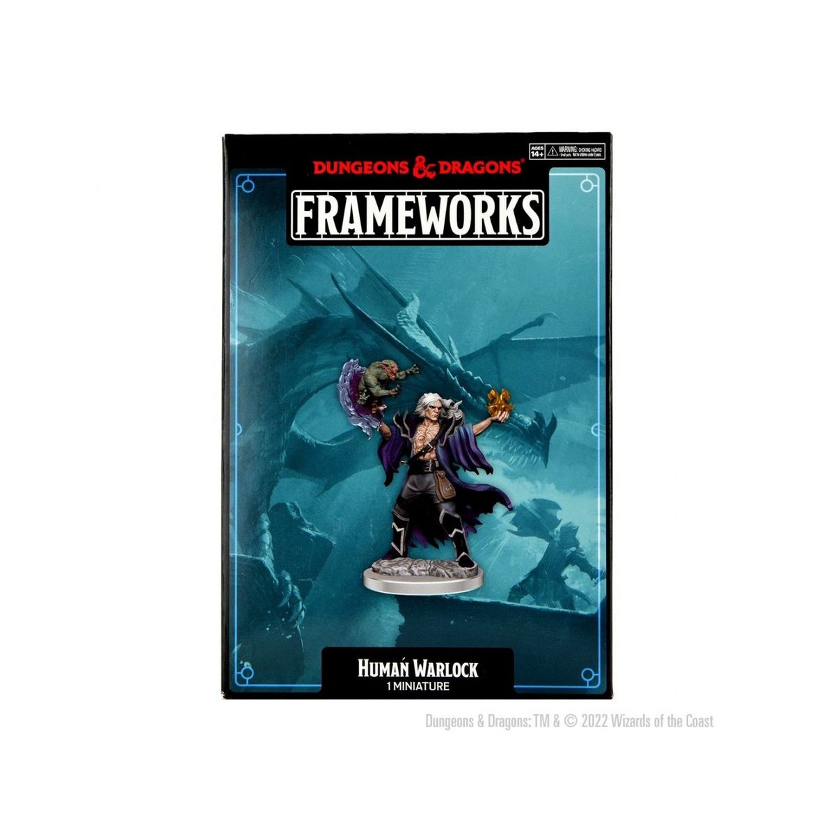 Human Warlock - Male - D&D Frameworks - Wizkids