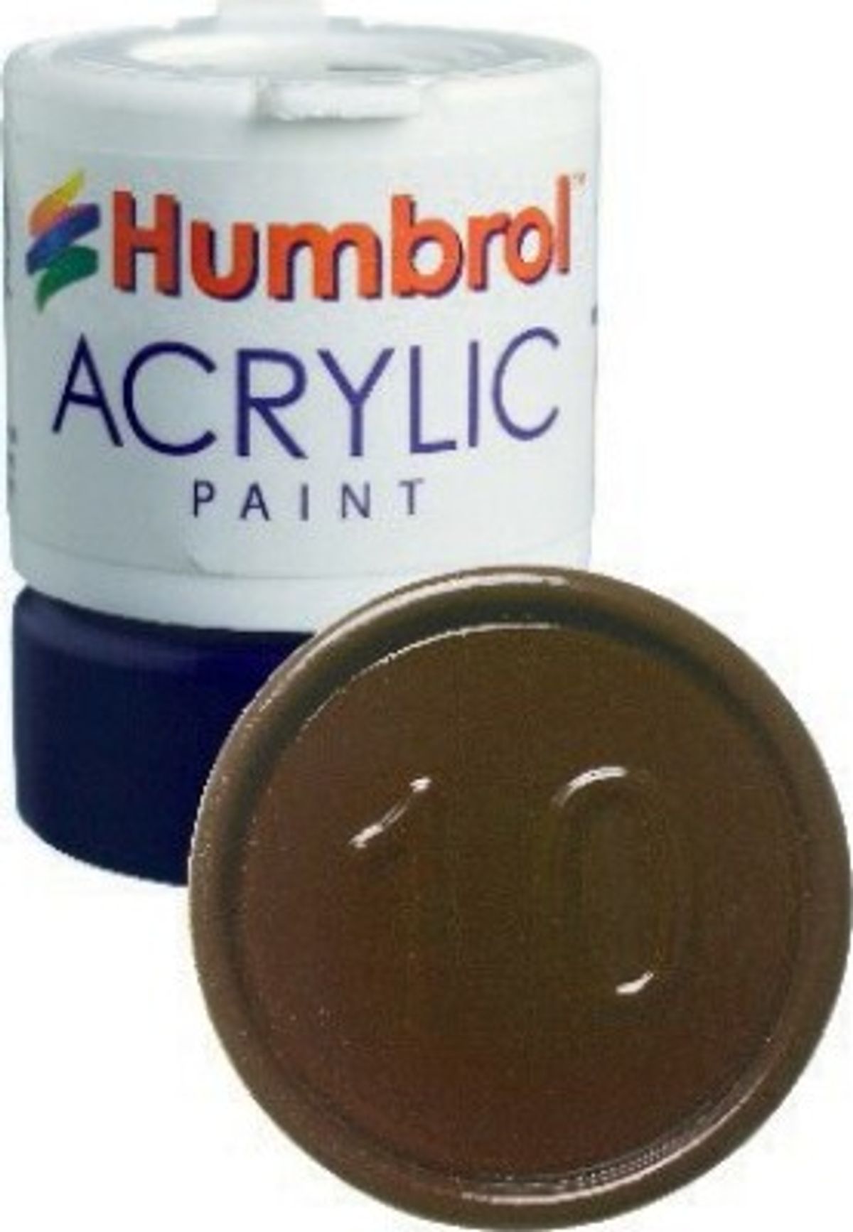 Humbrol - Akryl Maling - 12 Ml - Service Brown Blank - Replaced - 10