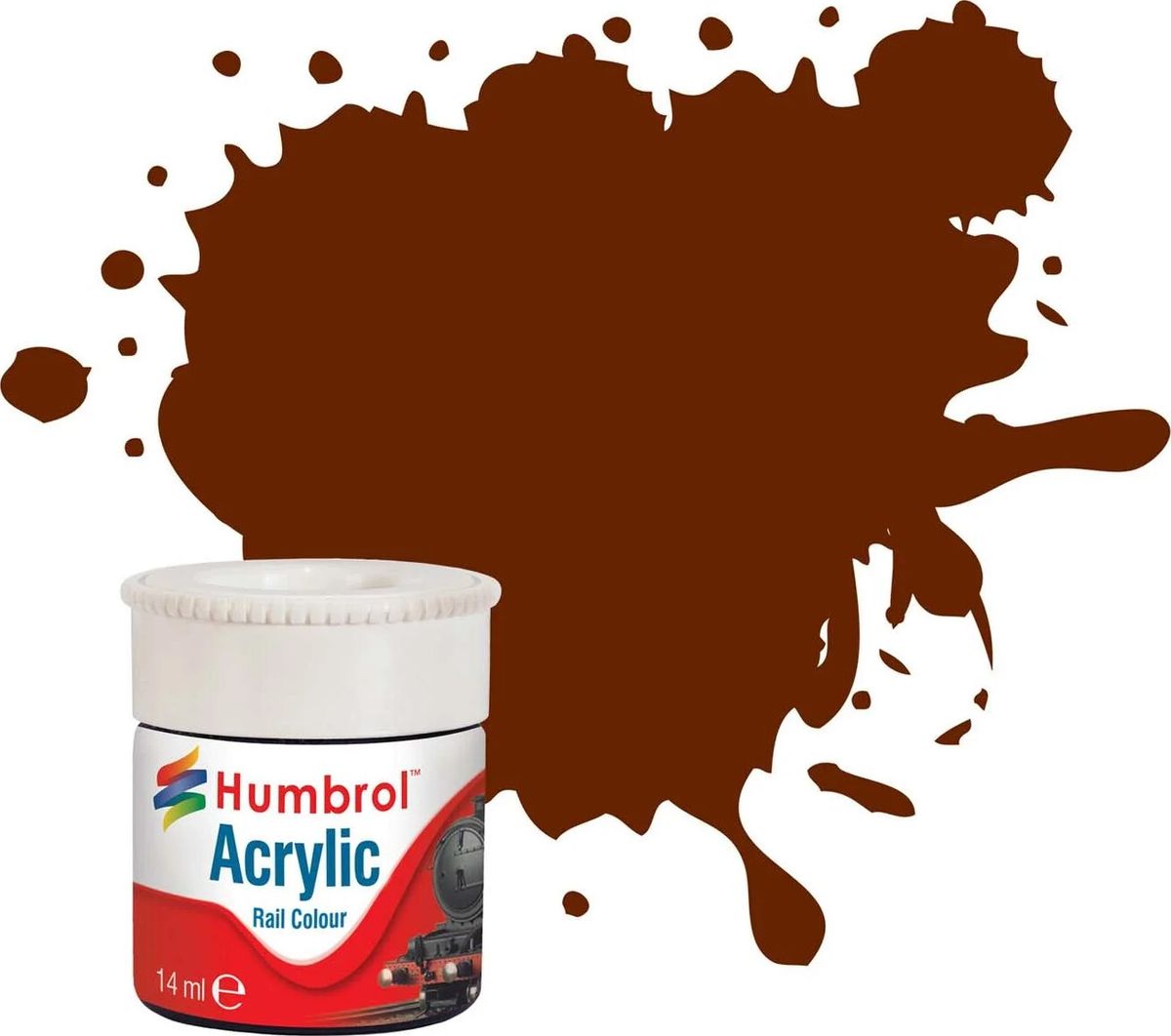 Humbrol - Akryl Maling - Rail Colours Crimson Lake - Rc 403