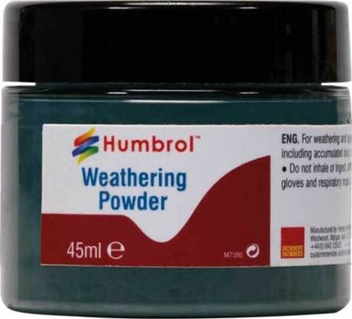 Humbrol - Weathering Powder - Røg 45 Ml