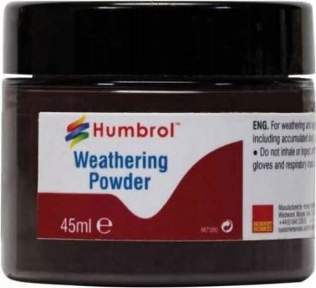 Humbrol - Weathering Powder - Sort 45 Ml