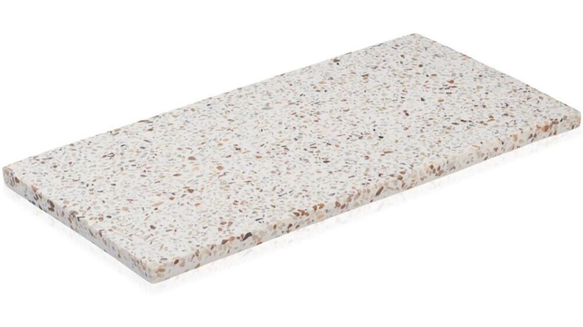 Humdakin VENICE Terrazzo Plade, rød/beige