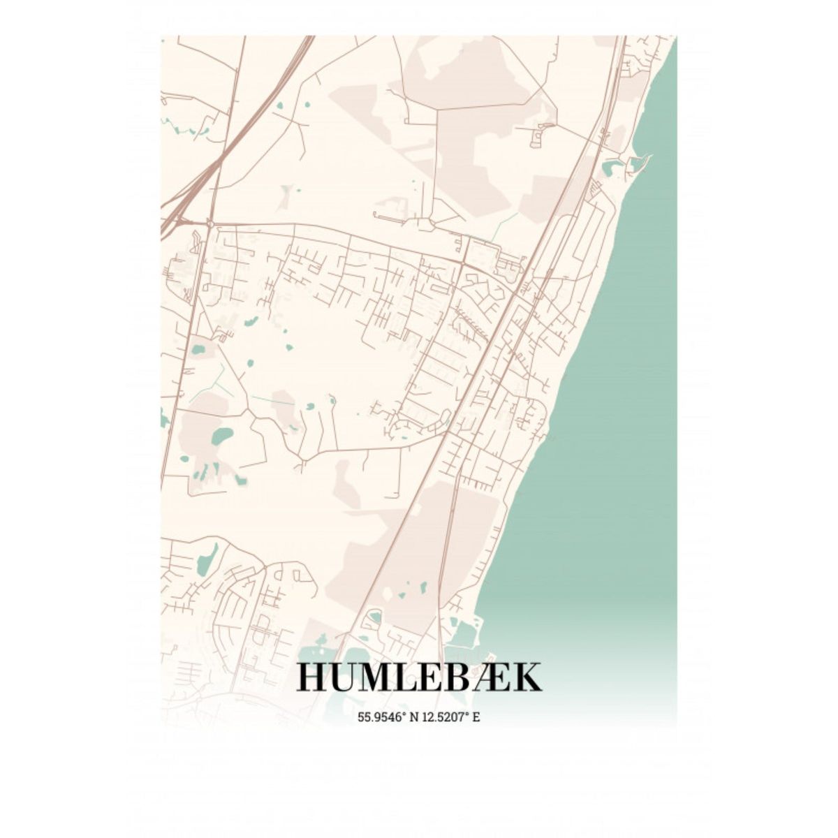 Humlebæk 21x30cm (A4)