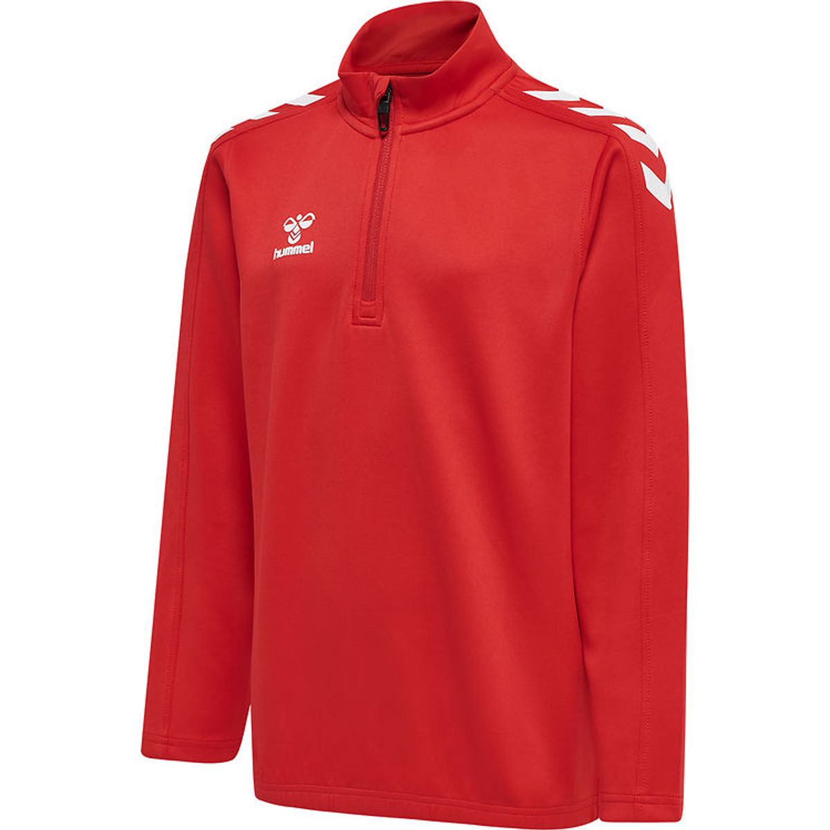 Hummel Bluse - HmlCore XK Half Zip Poly - True Red