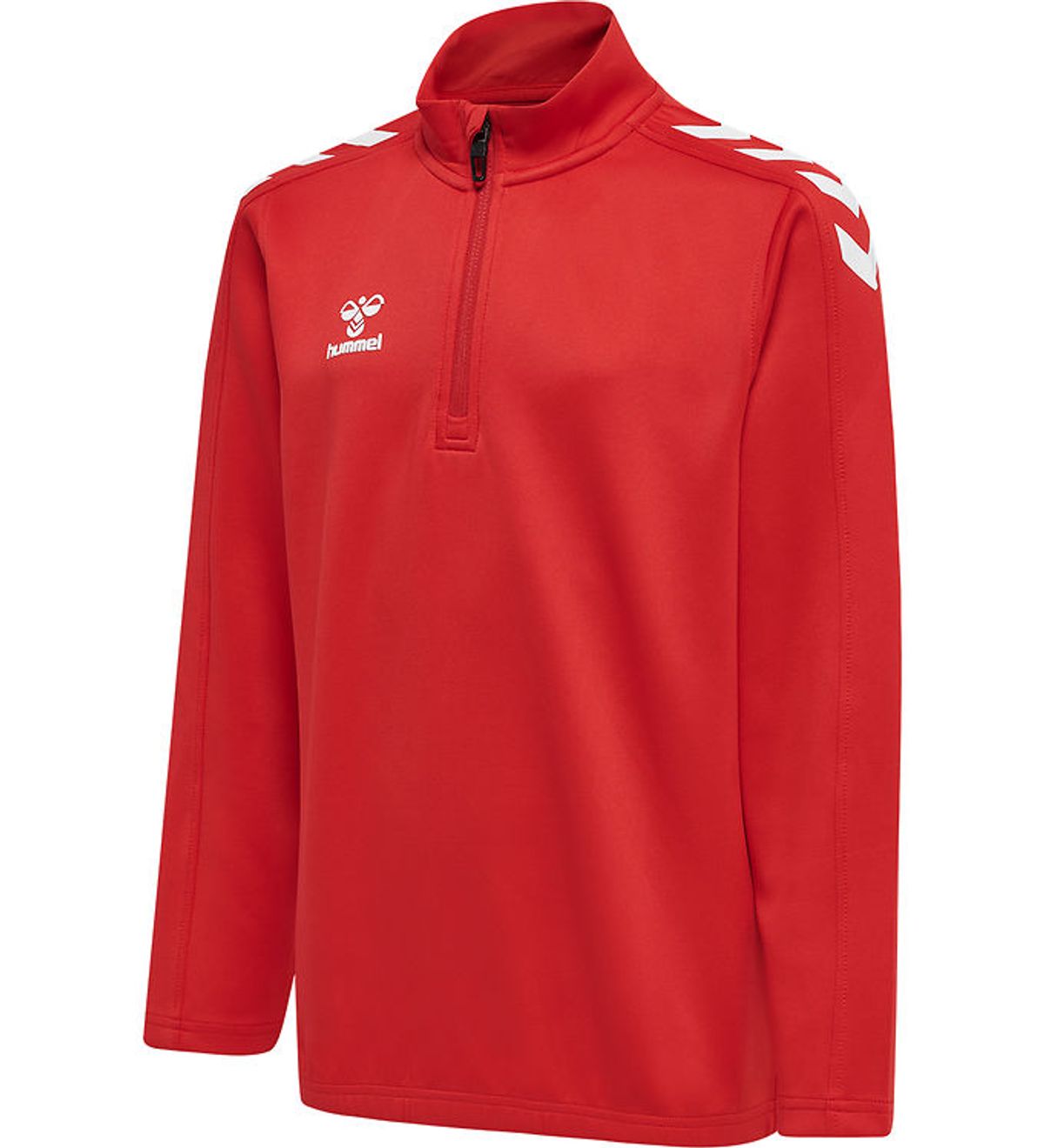 Hummel Bluse - HmlCore XK Half Zip Poly - True Red