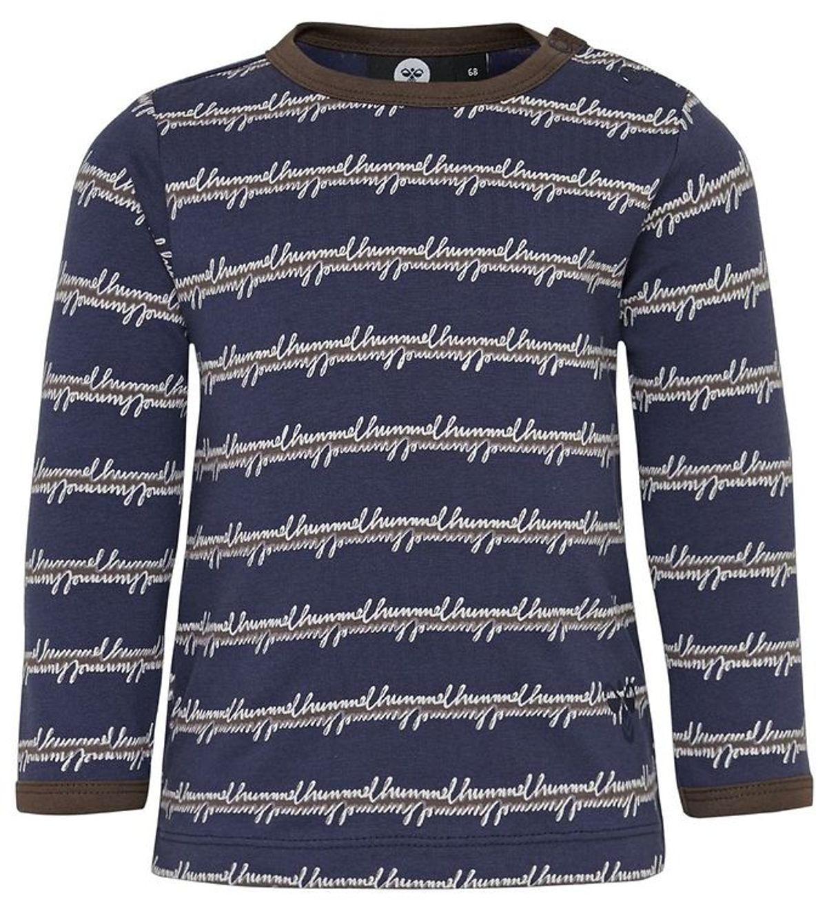 Hummel Bluse - HMLKerem - Navy/Brun