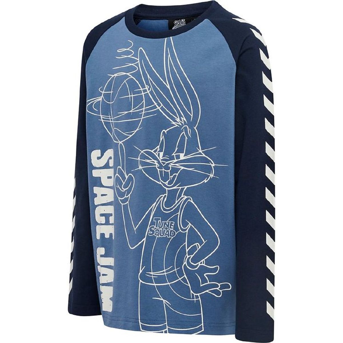 Hummel Bluse - hmlSpace Jam Boys - Blue Horizon m. Snurre Snup