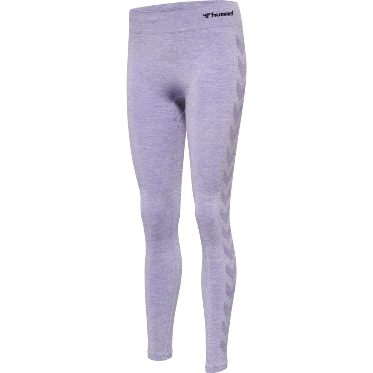 Hummel CI Seamless Mid Waist Tights - Lavender Melange