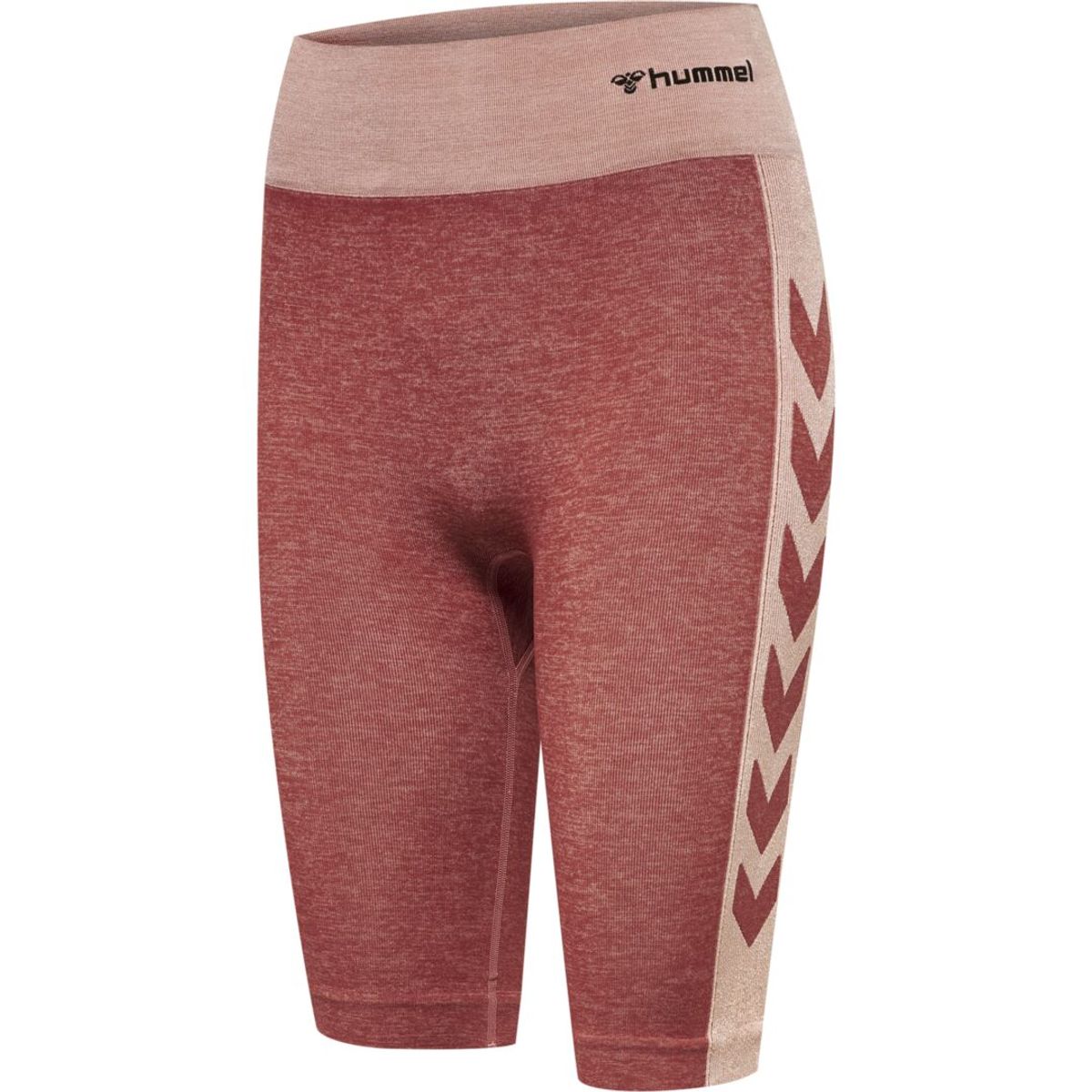 Hummel CLEA Seamless Cycling Shorts - Withered Rose/Rose Tan Melange