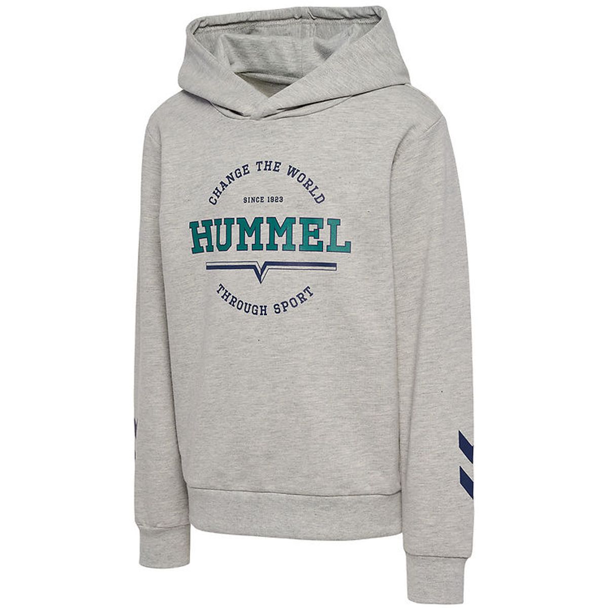 Hummel Hættetrøje - hmlAsher - Light Grey Melange