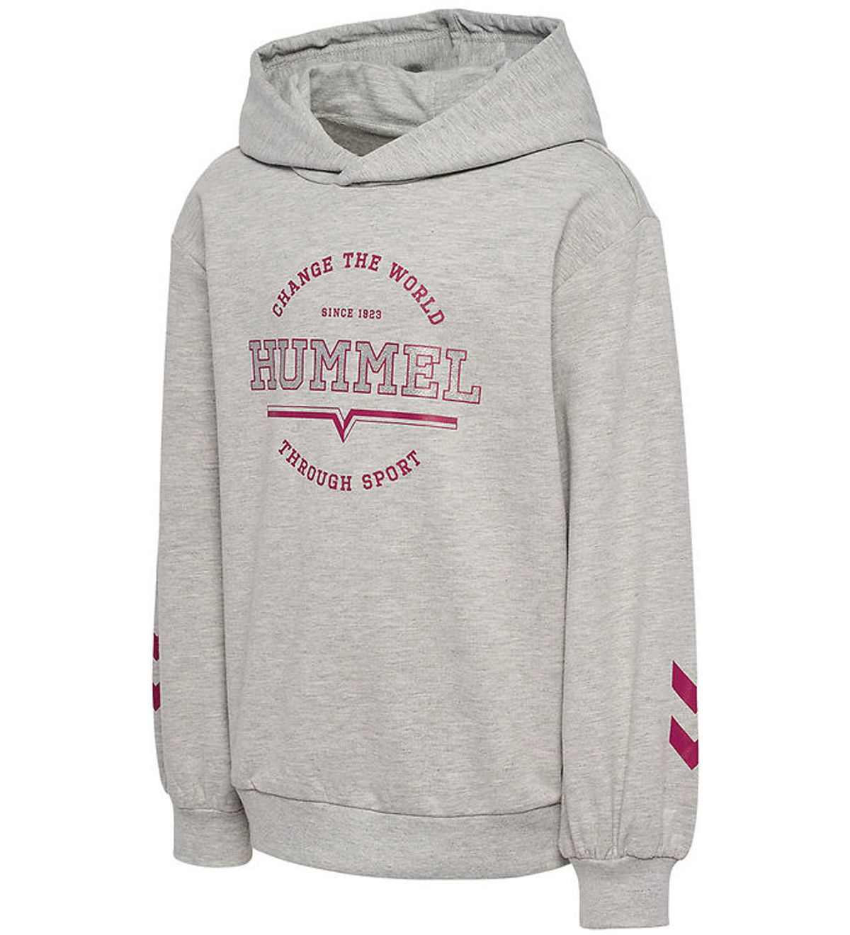 Hummel Hættetrøje - hmlElena - Light Grey Melange