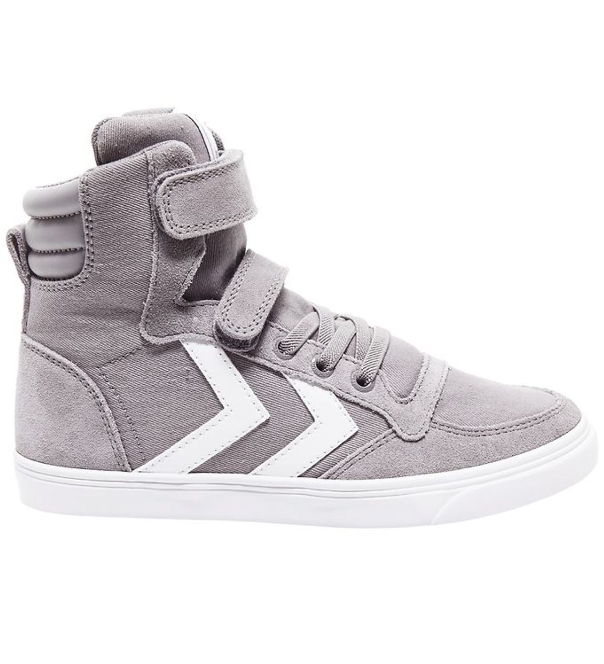 Hummel Støvler - HMLSlimmer Stadil High Jr - Frost Grey