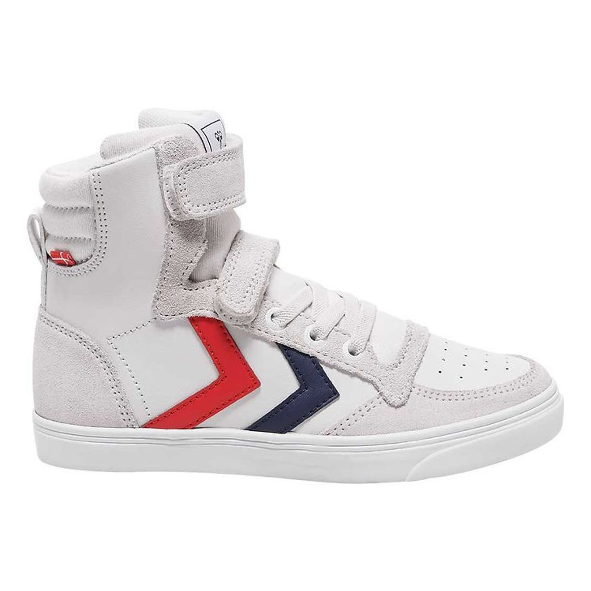 Hummel Støvler - Slimmer Stadil Leather High Jr. - Hvid