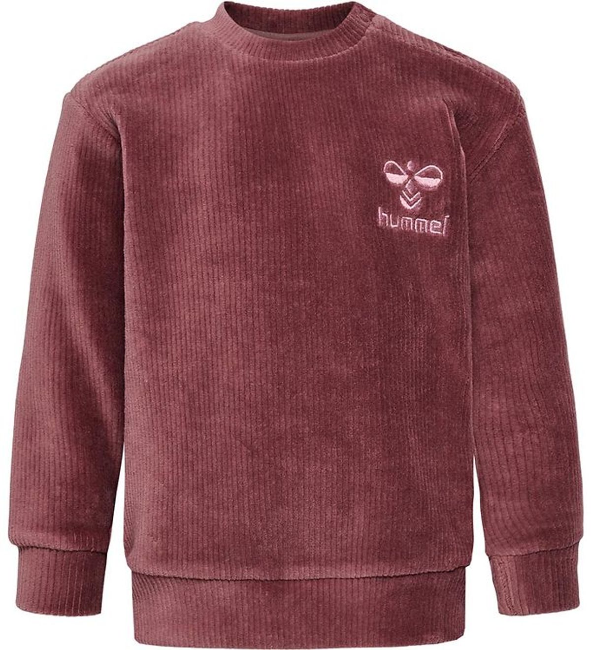 Hummel Sweatshirt - Fløjl - hmlCordy - Rose Brown