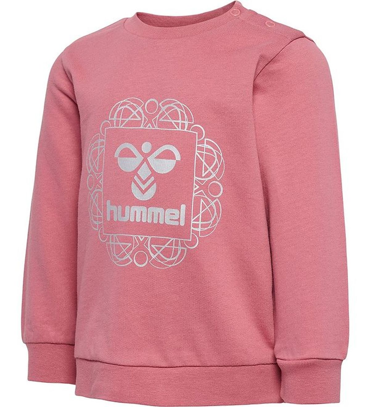 Hummel Sweatshirt - hmlLime - Dusty Rose m. Sølv