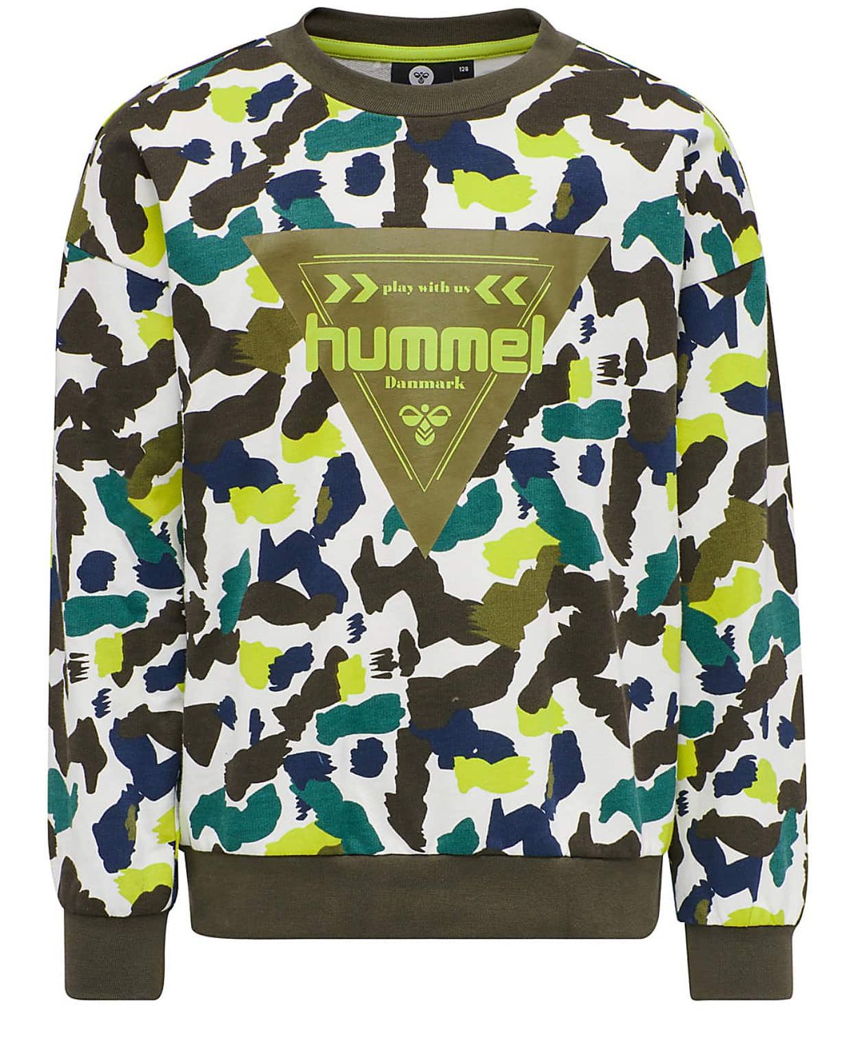 Hummel sweatshirt, Tokyo, limepunch - 110 - 5år