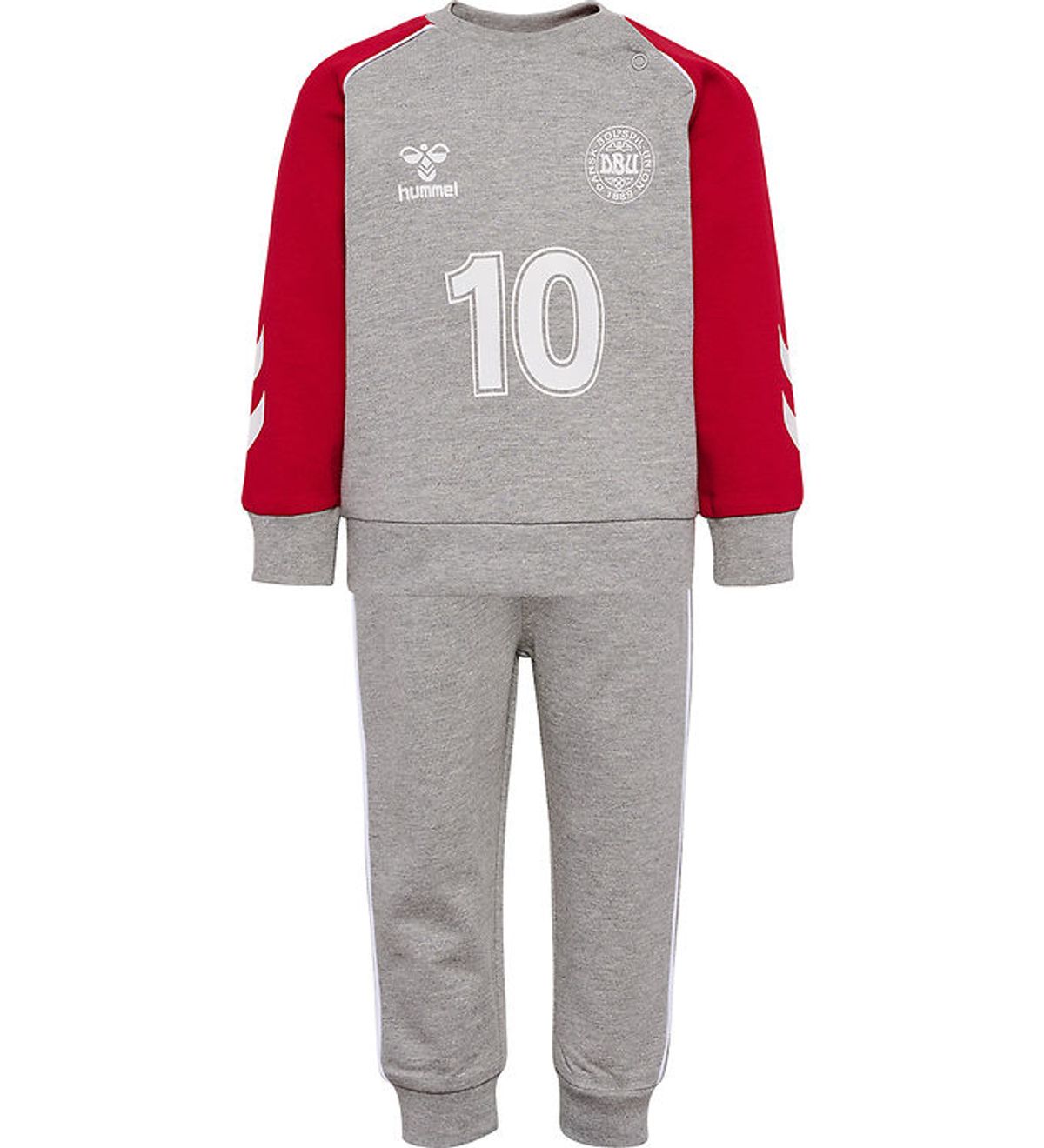 Hummel Sweatsæt - DBU Gameday - Grey Melange