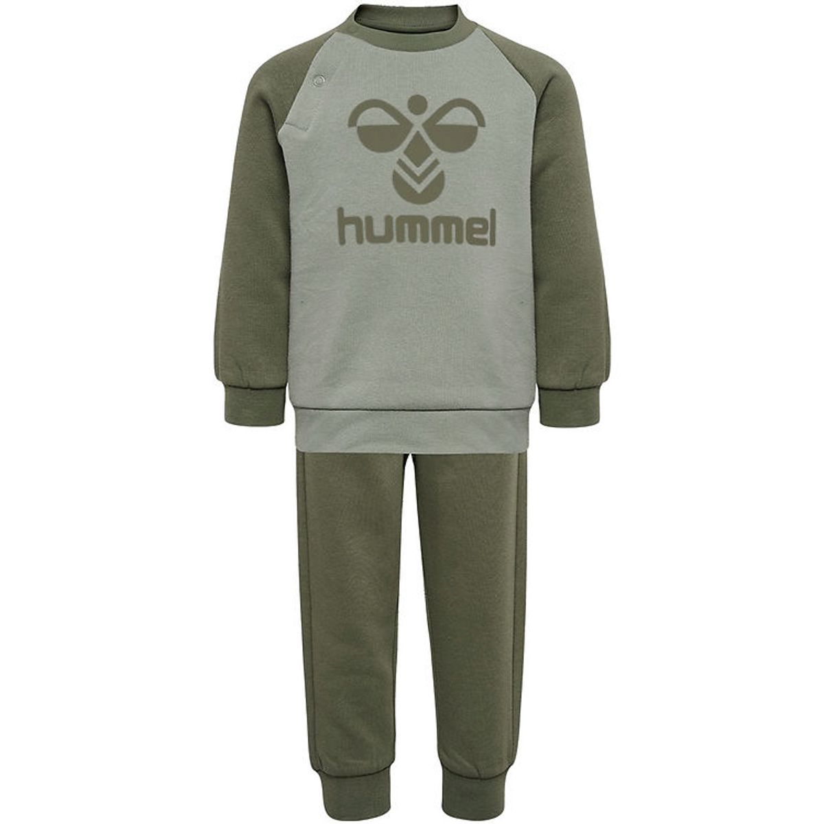 Hummel Sæt - hmlHumming Crewsuit - Olivine