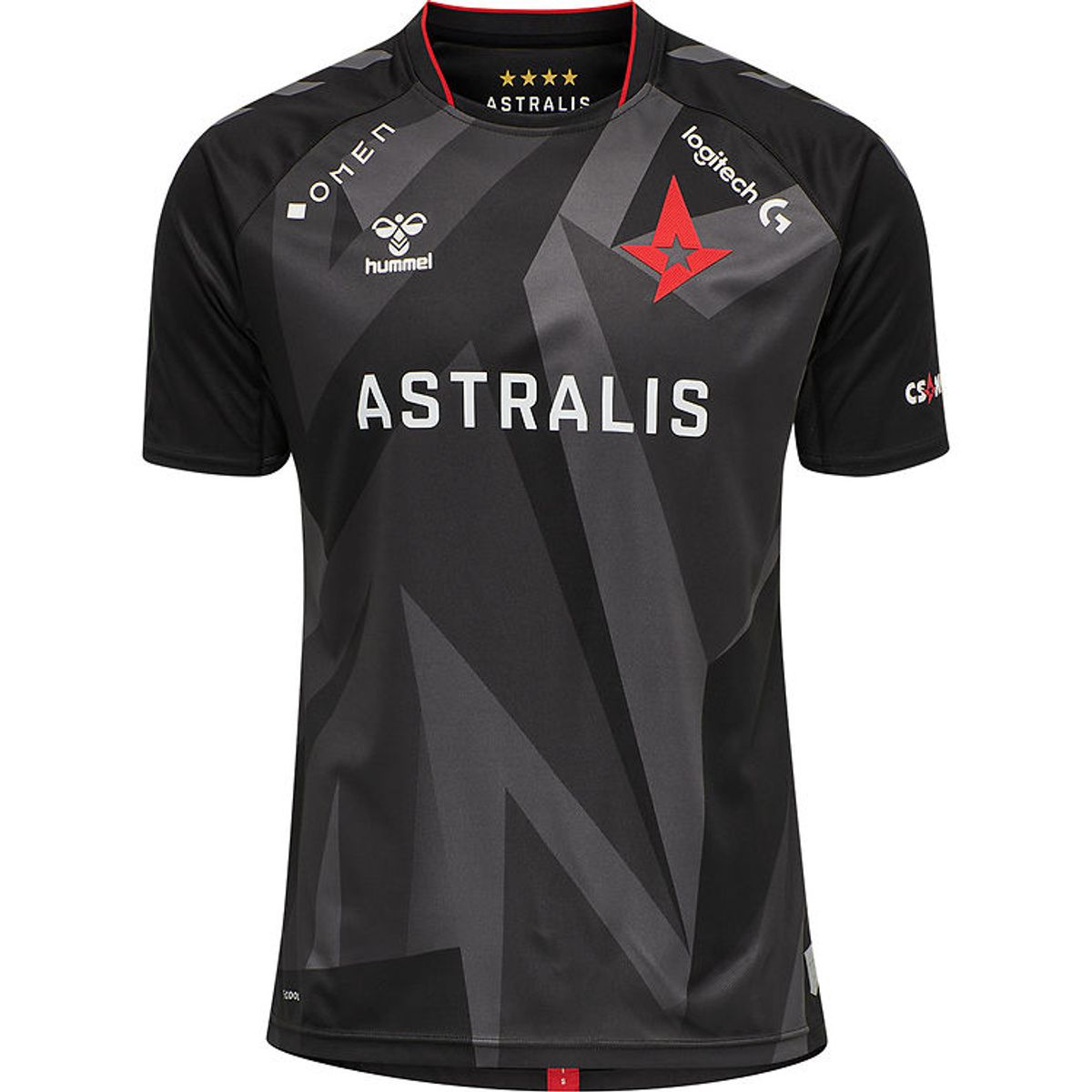 Hummel T-shirt - Astralis 20/21 Game Jersey - Sort