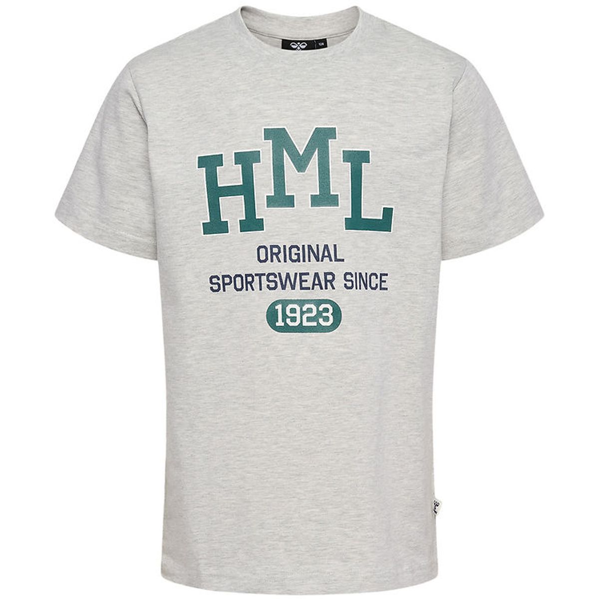 Hummel T-shirt - hmlLucas - Light Grey Melange