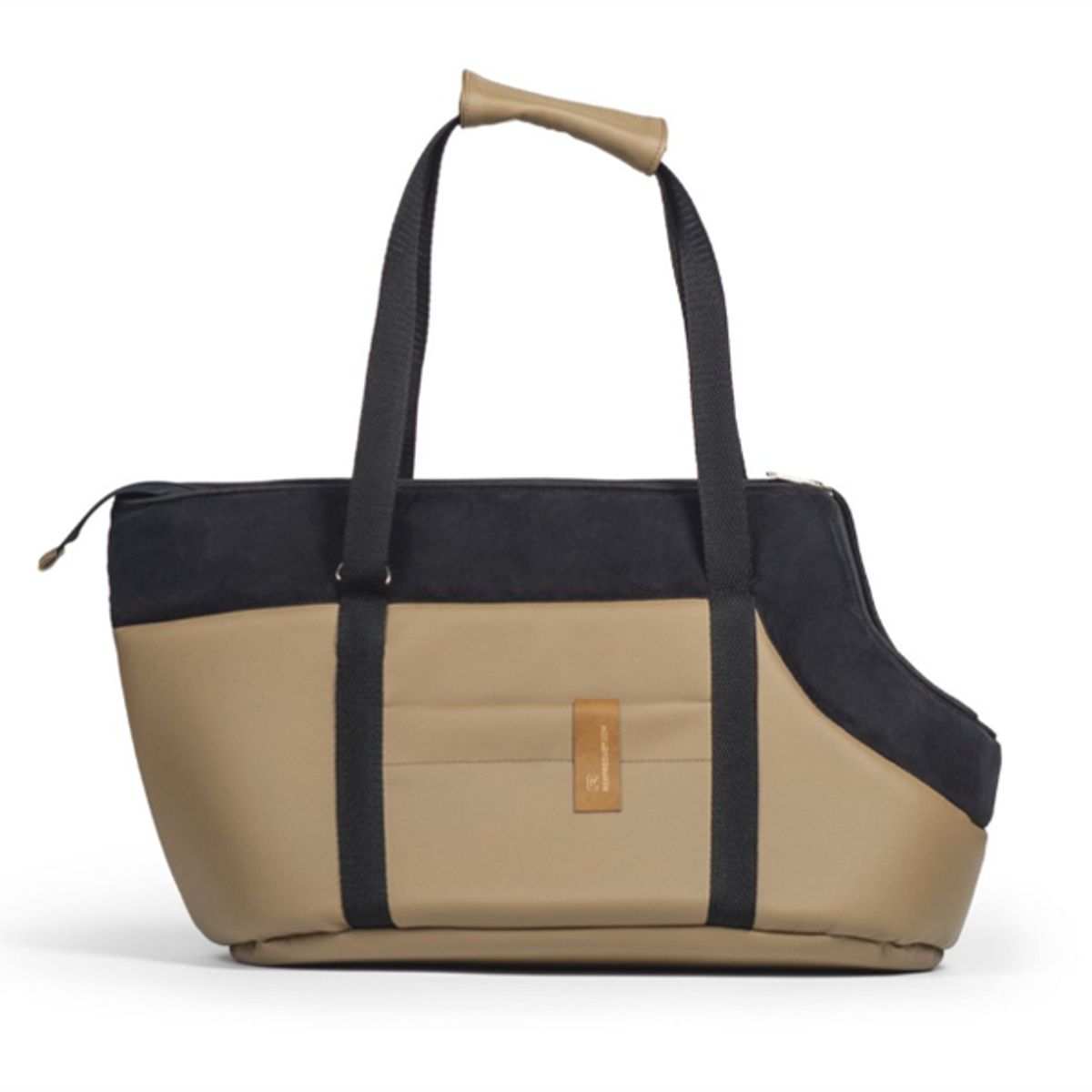 Hunde taske karamel-M