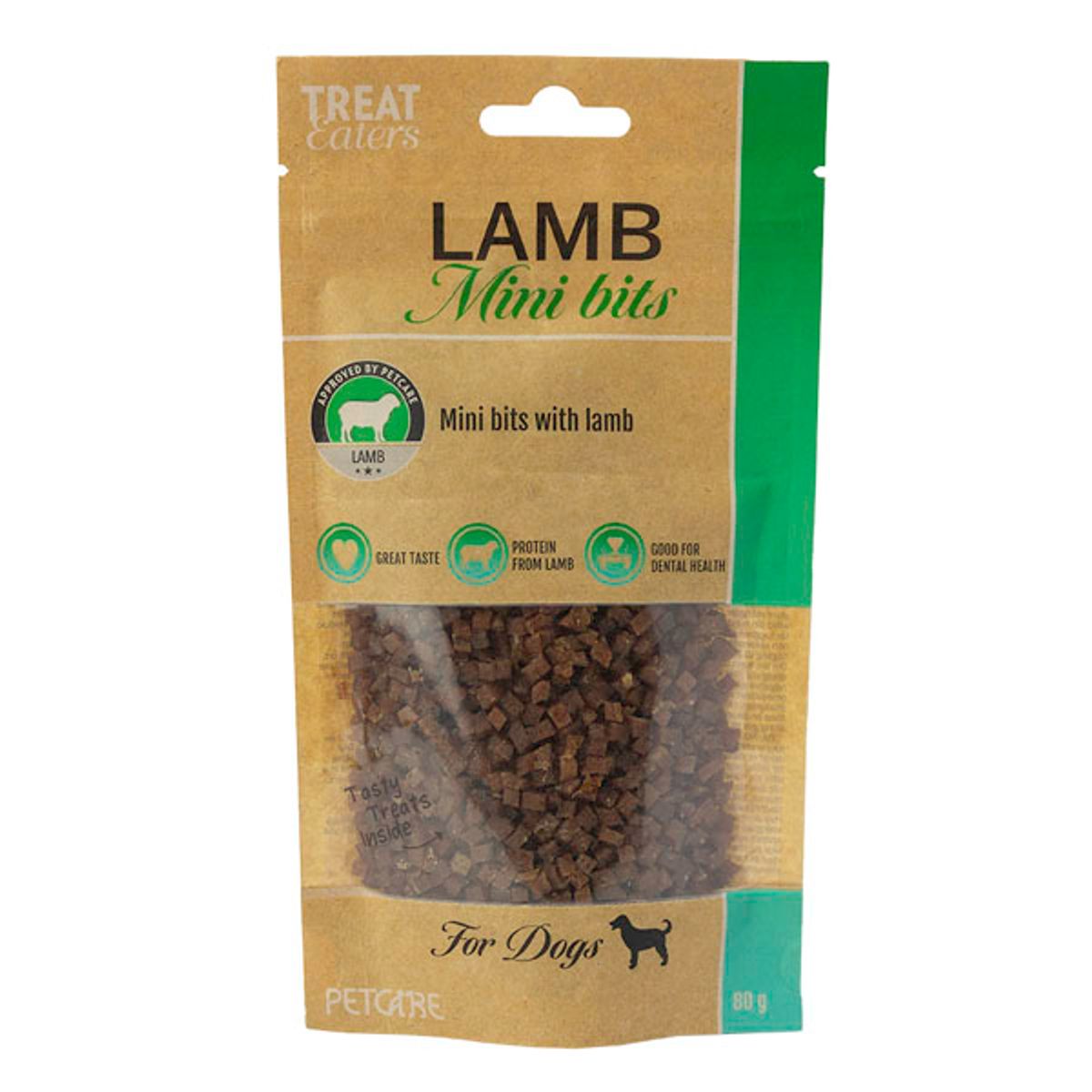 Hundegodbid Mini Bits Lamb 80g