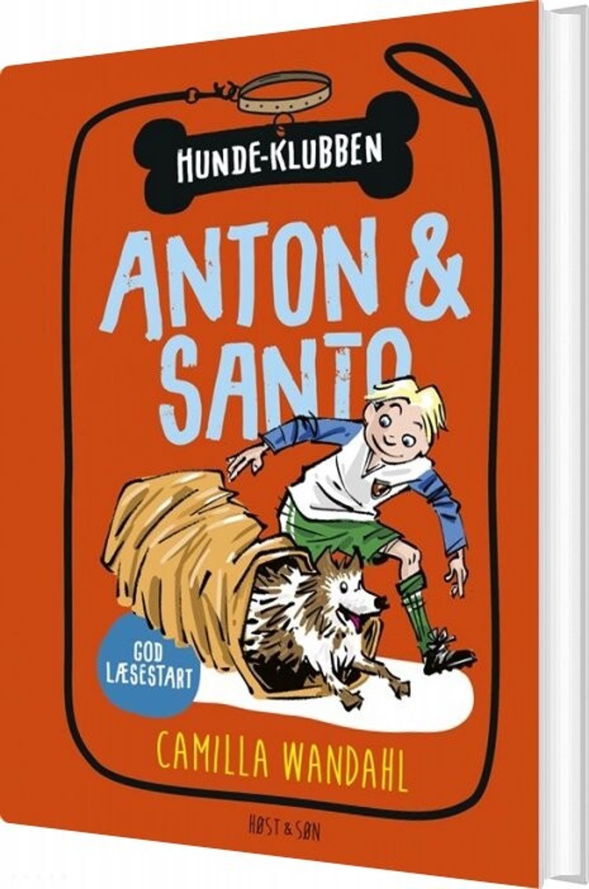 Hundeklubben 2 - Anton Og Santo - Camilla Wandahl - Bog