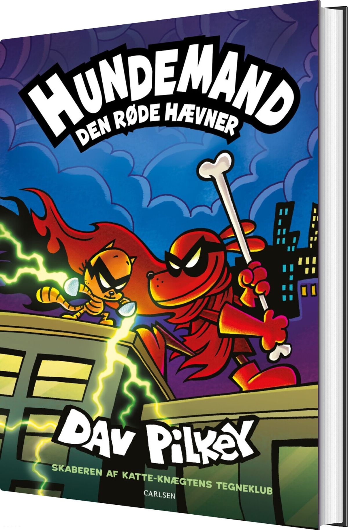 Hundemand 12 - Den Røde Hævner - Dav Pilkey - Bog