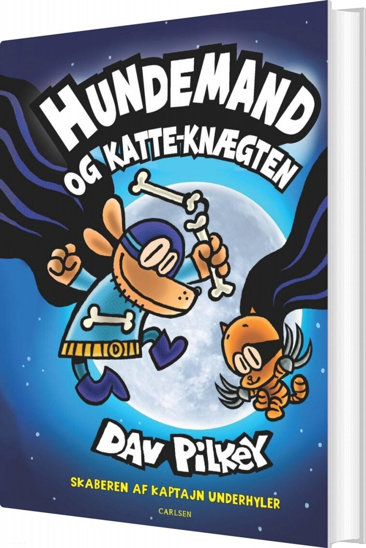 Hundemand 4 - Og Katteknægten - Dav Pilkey - Bog