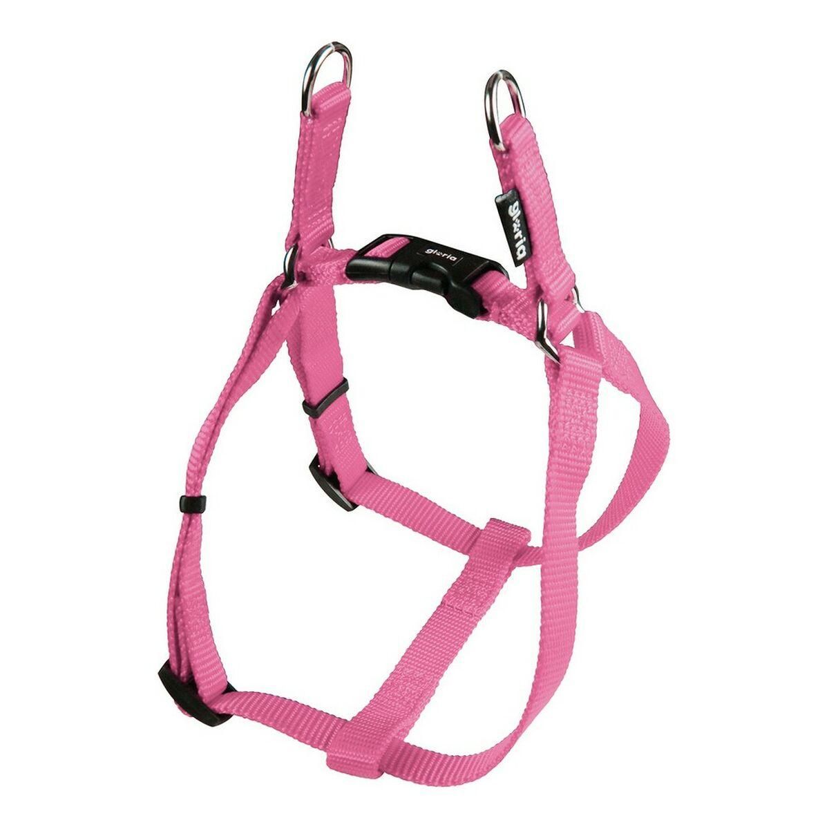 Hundesele Gloria Glat Justerbar 61-91 cm L Pink