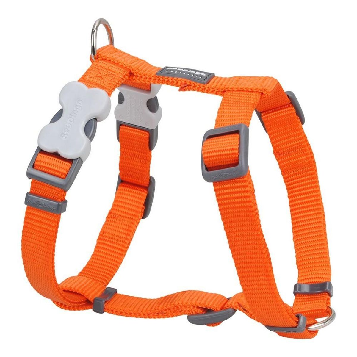 Hundesele Red Dingo Glat 30-48 cm Orange