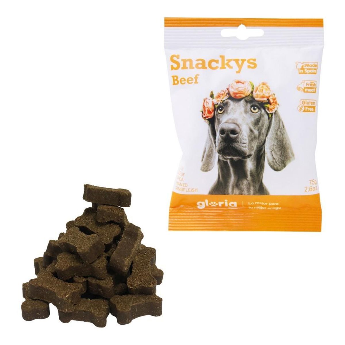 Hundesnack Gloria Display Snackys 30 x 75 g Oks