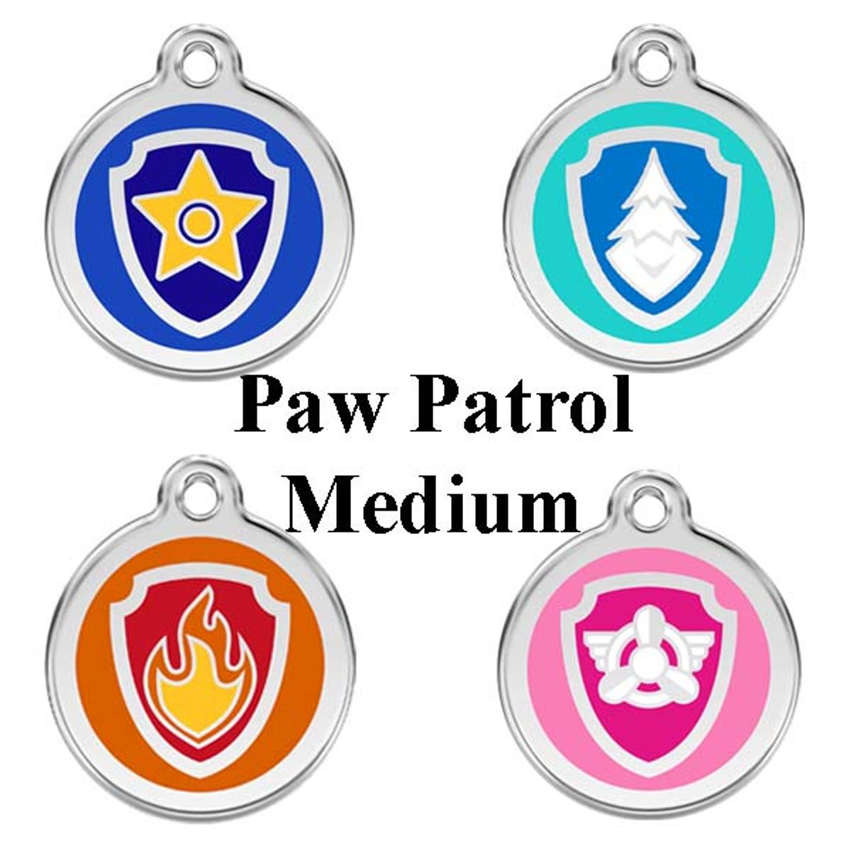 Hundetegn Paw patrol str. M-Chase