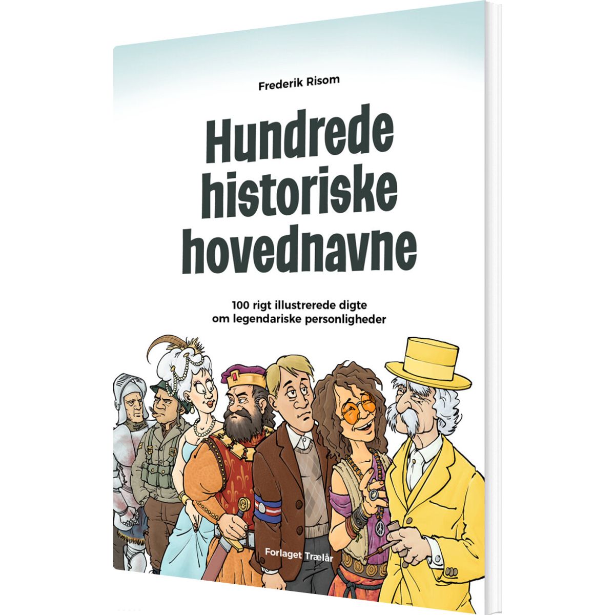 Hundrede Historiske Hovednavne - Frederik Risom - Bog