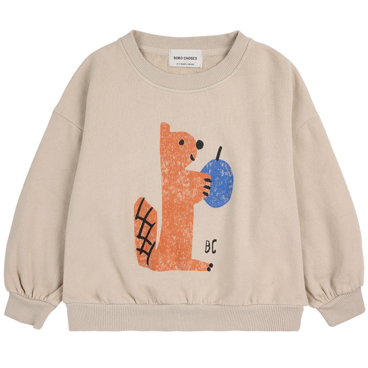 Hungry Squirrel sweatshirt (4-5 år)