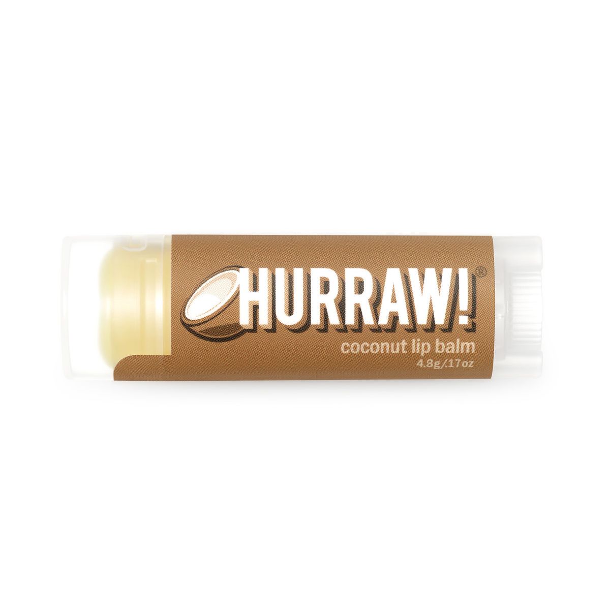 Hurraw! Coconut Lip Balm