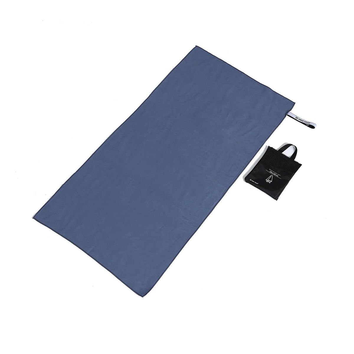 Hurtigtørrende microfiber håndklæde - 120 x 60 cm - Grøn