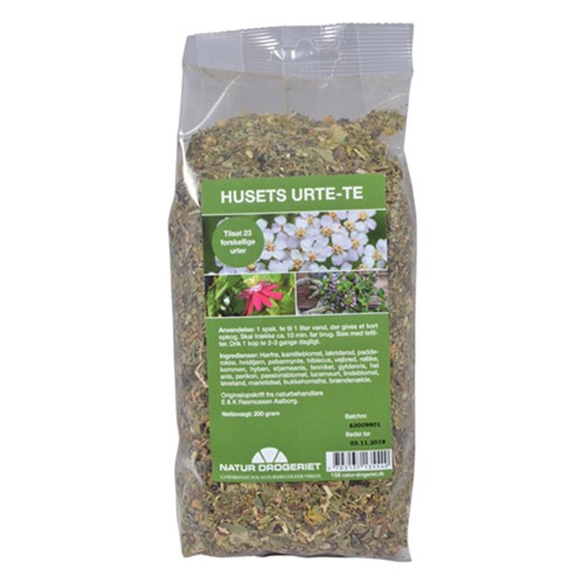 Husets Urte-Te - 200 gram - Natur Drogeriet