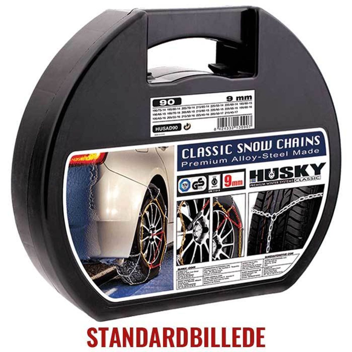 Husky snekæde Type 110 TÃV/Ã-NORM V5117 9 mm