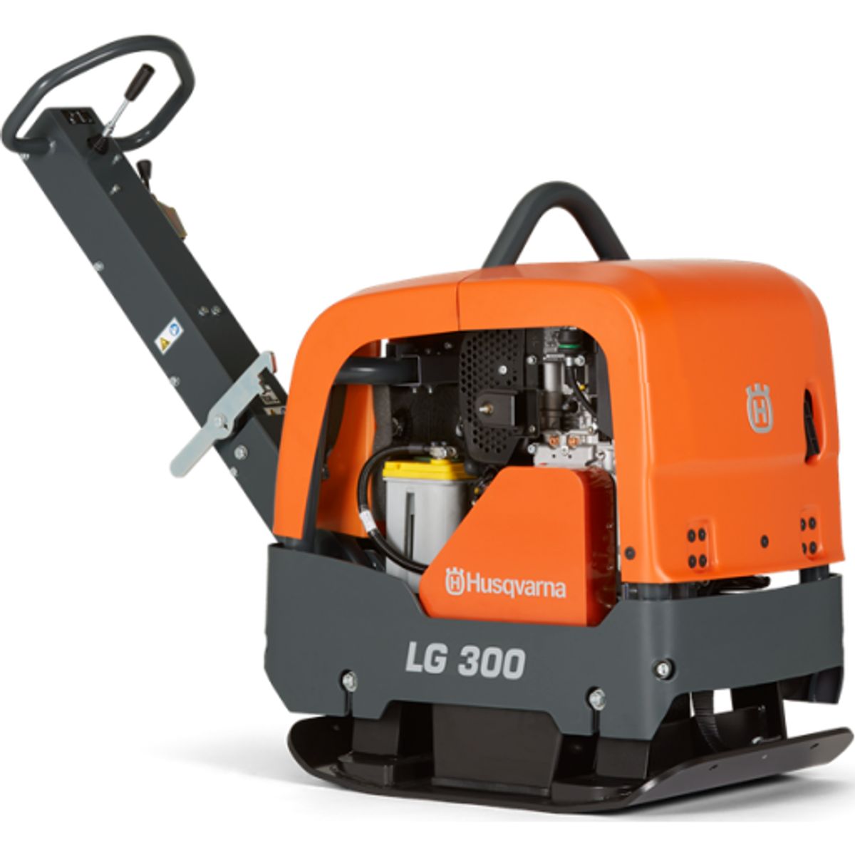 Husqvarna jordvibrator LG300, tovejs, diesel, 600 mm