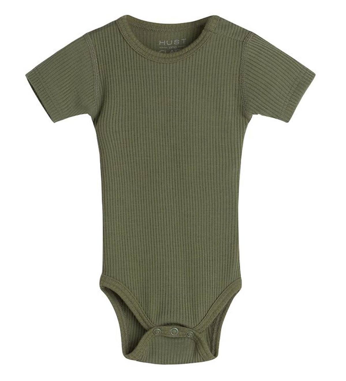 Hust and Claire Body k/æ - Bet - Rib - Uld - Dusty Green