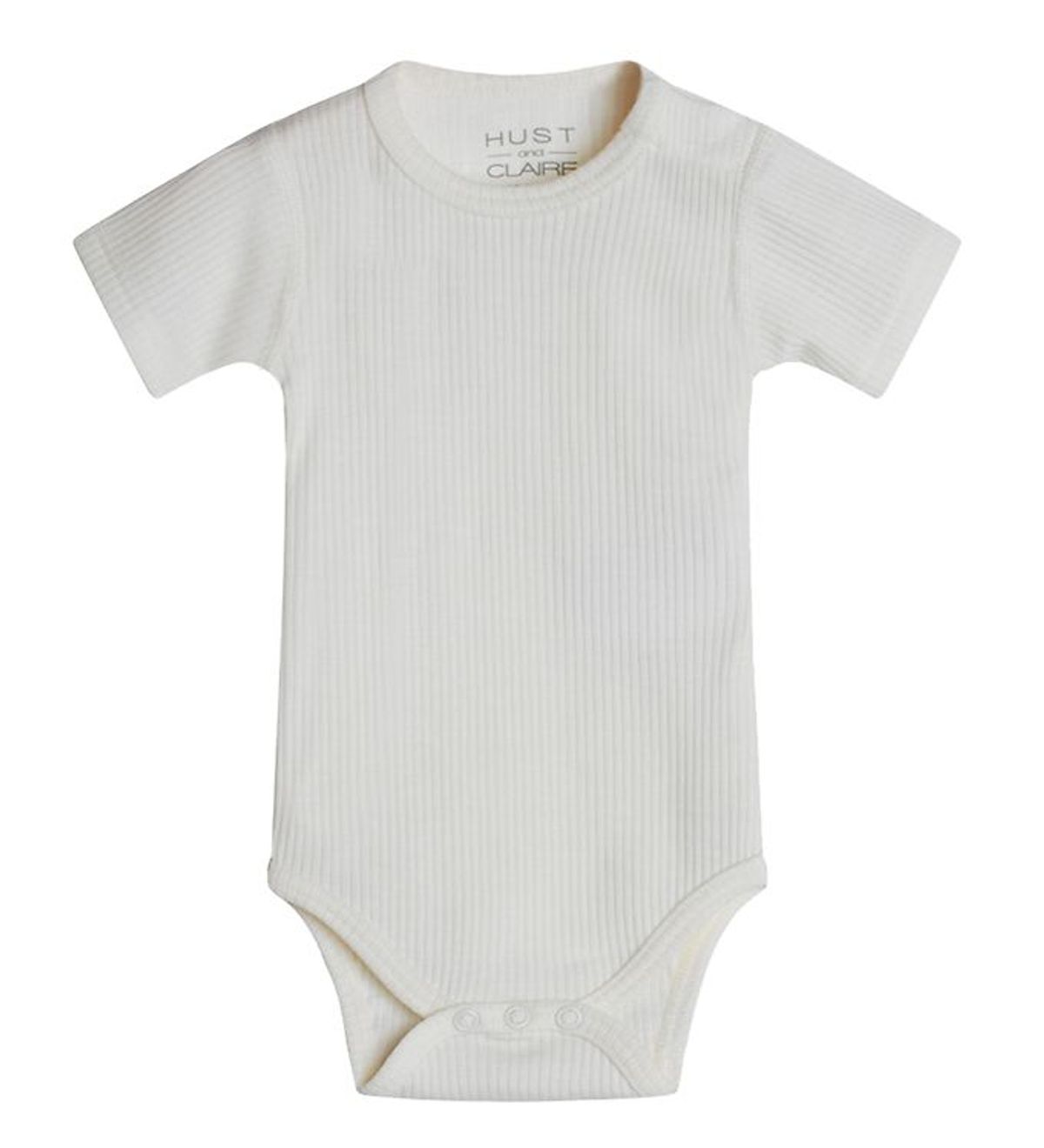 Hust and Claire Body k/æ - Bet - Rib - Uld - Off White