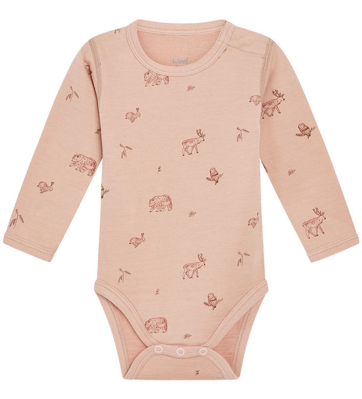 Hust and Claire Body l/æ - Uld/Bambus - Baloo - Rose Cloud m. Dy